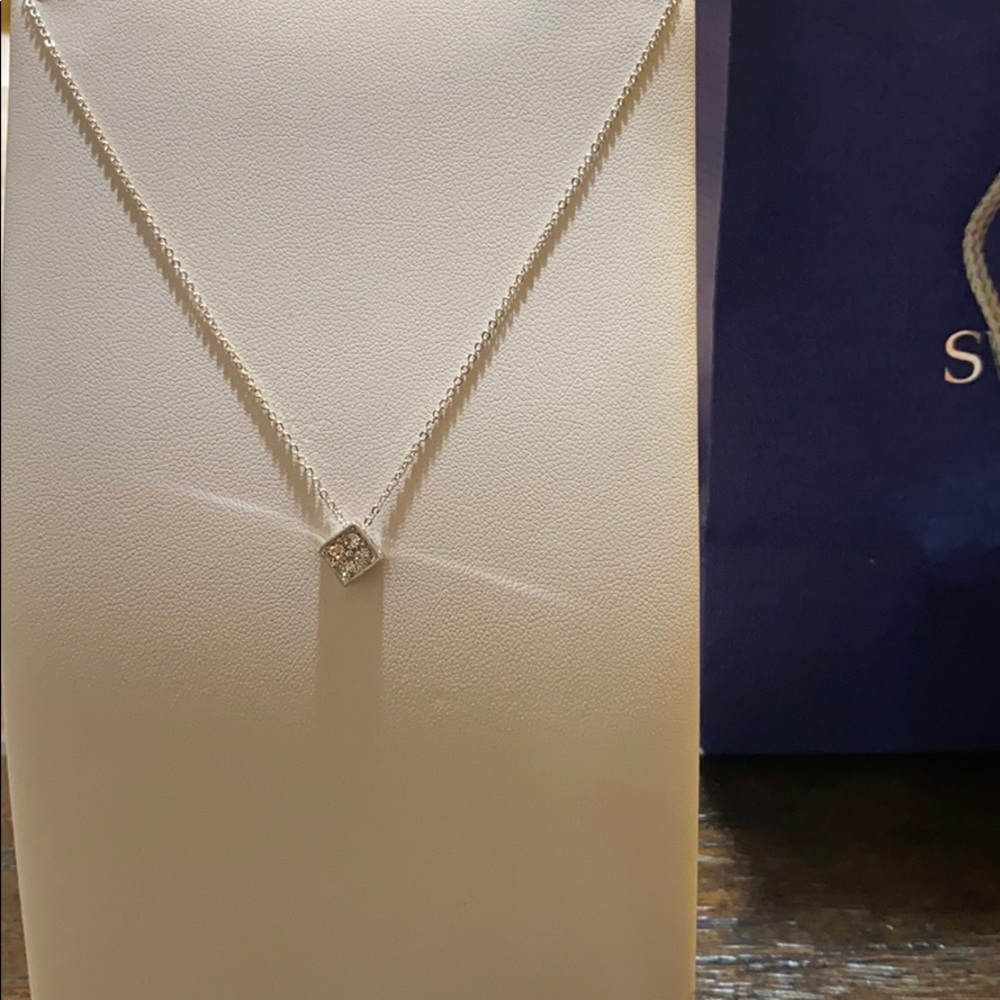 Swarovski necklace with a pendent - Picture 1 of 11